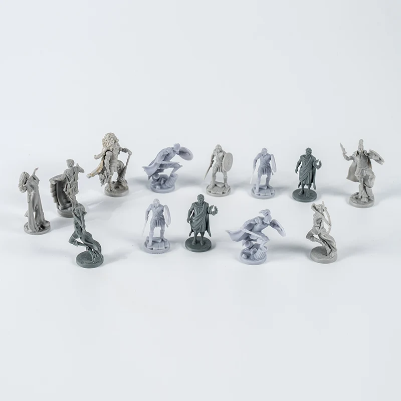 Miniatury gier planszowych: formowanie wtryskowe vs odlewanie żywicy vs druk 3D